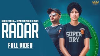 Radar  Harvi Singh  Benny Musical Hypes  Latest Punjabi Song 2018 [upl. by Dionis565]