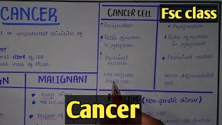 Cancer  benign And Malignant tumor  Class 12 Biology [upl. by Kornher200]