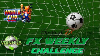 Pinball FX Weekly Challenge World Cup Soccer Scoring Ends 12102023 [upl. by Nossaj]