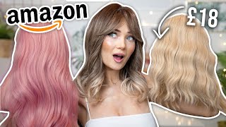 TESTING CHEAP WIGS FROM AMAZON IM SHOCKED [upl. by Nierman]