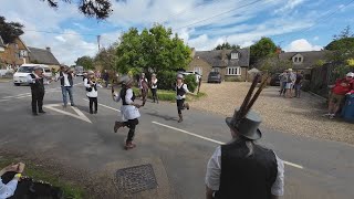 Four Up  Morris Dancing  Cropredy Village During the Festival 2023 [upl. by Lemire584]