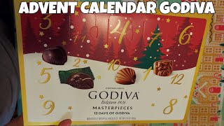 Advent Calendar Godiva 2022 [upl. by Drusus]