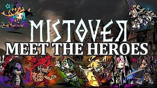 MISTOVER GAMEPLAY Meet The Heroes Trailer Nintendo Switch  미스트오버  任天堂 [upl. by Peisch]