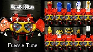 「フエッスルタイムだ！」仮面ライダーダークキバ キバットバット【CSMダークキバットベルト】仮面ライダーキバ Kamen Rider Kiva [upl. by Yanffit]