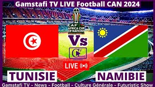 Tunisie Vs Namibie En Direct CAN 2024 Commenté en temps réel  Gamstafi TV [upl. by Mauro46]