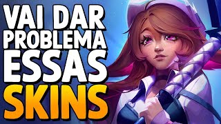 VÁRIAS SKINS EXCLUSIVAS PRO TFT E A COMUNIDADE JÁ COMEÇOU A RECLAMAR KKKKK [upl. by Akcirehs]