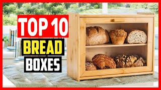 ✅Top 10 Best Bread Boxes for Perfectly Fresh Bread Every Day of 2024 [upl. by Neirbo255]