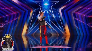 Americas Got Talent 2022 Jack The Whipper Full Performance Auditions Week 7 S17E08 [upl. by Landahl]