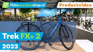 Trek FX 2 2023  Lichtgewicht ebike met achterwielmotor [upl. by Ilise221]