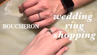 【VLOG】ブシュロンで結婚指輪を購入した日💍♡キャトルクルドパリ [upl. by Savannah]