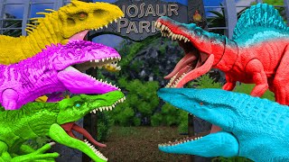 All Tambatitanis Tyrannosaurus CARNIVORES CARNOTAURUS DINOSAURamp Prehistoric Jurassic King Monsters [upl. by Nosimaj894]