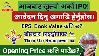 Three Star Hydropower IPO Analysis [upl. by Shandeigh475]