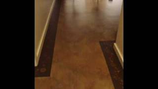 DIY Concrete Floor Painting Faux Finish [upl. by Zitella32]