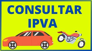 CONSULTA IPVA  Como consultar ipva secretaria da fazenda ou pelo detran [upl. by Ruscio]