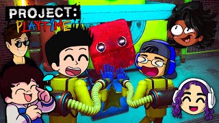 PROJECT PLAYTIME MOMENTOS DIVERTIDOS CON YOUTUBERS 😂  GAMEPLAY DE PROJECT PLAYTIME  JONDRES GC [upl. by Horodko]