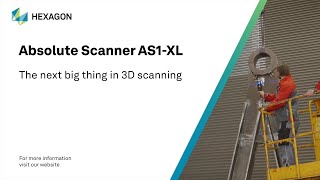 Absolute Scanner AS1XL effortlessly measuring large surfaces [upl. by Adorl]