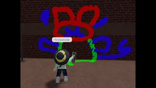 Making the weirdest things in spray paint roblox roblox gaming [upl. by Delanos]