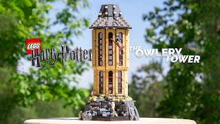 LEGO Hogwarts Owlery Tower From HARRY POTTER  Custom LEGO Hogwarts MOC [upl. by Given]