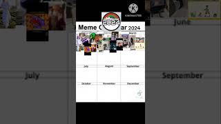 Meme Calendars Comeback [upl. by Ludvig]