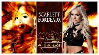 Intergender Match Scarlett Bordeaux vs King McBride MCW Rage TV Championship  Free Match [upl. by Giraldo]