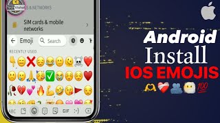 iOS 164 Emojis on Android Devices  How to Get iPhone Emojis On Android⚡ [upl. by Langan328]