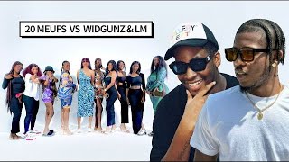 20 FEMMES VS 2 ARTISTES  WIDGUNZ ET LM🇨🇮 [upl. by Neillij]