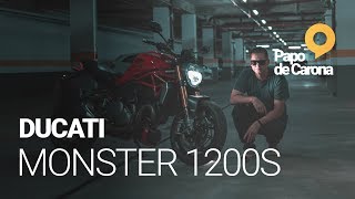 Ducati Monster 1200s  Review [upl. by Ellehcear]