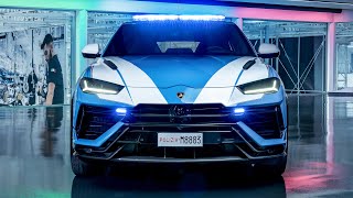 The 309 kmh Lamborghini Urus Polizia Is Ready to chase criminals [upl. by Domini]