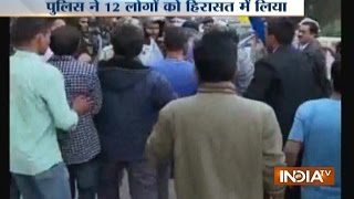 ABVP SFI Workers Clash In Himachal Pradesh University Campus [upl. by Siroved507]