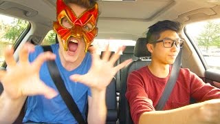 LANKYBOX KPOP CAR RIDE LIP SYNC [upl. by Lyrehs]