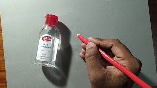 Hand Sanitizer 3d Drawing  Hand sanitizer🧴🤲 [upl. by Yee]