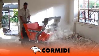 Selfcharging crawler motor minidumper C60  Cormidi [upl. by Grimes]