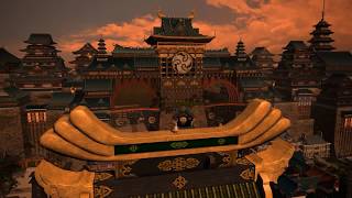 FFXIV Stormblood  Kugane Jump quest guide for Sightseeing Log 100 the last jump [upl. by Airotcivairam]