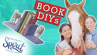 Book DIYs Bookmarks amp Bookends Inspired By Spirit Riding Free  THAT’S THE SPIRIT [upl. by Nosral]