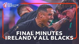 Thrilling 37phase final attack  Ireland v New Zealand  Rugby World Cup 2023 [upl. by Collen959]