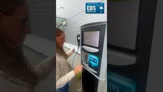 Kortbetaling for lading av elbil på EBS Pay Kiosk [upl. by Halpern141]