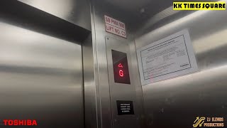 Toshiba Elevator at KK Times Square Kota Kinabalu Sabah Malaysia Block C [upl. by Aihsatsan]