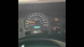 4wd launch in supercharged Tahoe with headers amp GT23 cam 085mph [upl. by Otir]