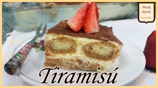 Como hacer tiramisú  Receta  BreakMatin [upl. by Boyt997]