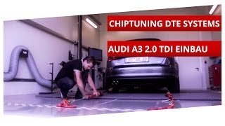 Leistungsmessung und DTE Chiptuning Einbau 2013 Audi A3 20 TDI   DTE Systems [upl. by Cadmar]