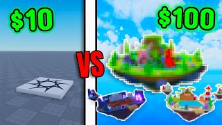 Paying 10 vs 100 for a Roblox game [upl. by Anastasio]