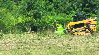 CAT 299D XHP amp ECO Mulcher [upl. by Manuela]