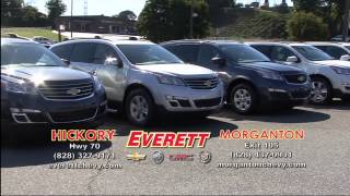 Two Locations  Everett Chevrolet Buick GMC Cadillac  Hickory NC and Morganton NC [upl. by Aiekam311]