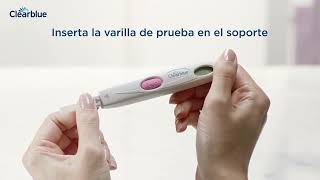 Cómo utilizar la Prueba de ovulación Clearblue® Digital solo para España [upl. by Lubba]