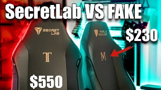 Secretlab Titan Evo 550 vs NobleRocker 230 Gaming Chair [upl. by Cinom]