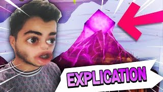 Fortnite  LILE est en réalité LE VOLCAN  EXPLICATION [upl. by Anairol]