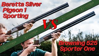 Beretta Silver Pigeon One Sporting Vs Browning 525 Sporter One Eastfield Gunroom [upl. by Nileuqay455]