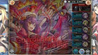 Kamihime Project R  Phaleg Dark Team Solo [upl. by Allebara]