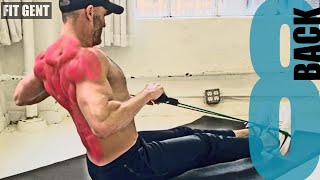 8 Back Exercises for Resistance Bands  NO ATTACHING [upl. by Ahseihs]