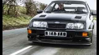 Ford Sierra Cosworth RS500 Sideways Drift Action [upl. by Odnalref191]